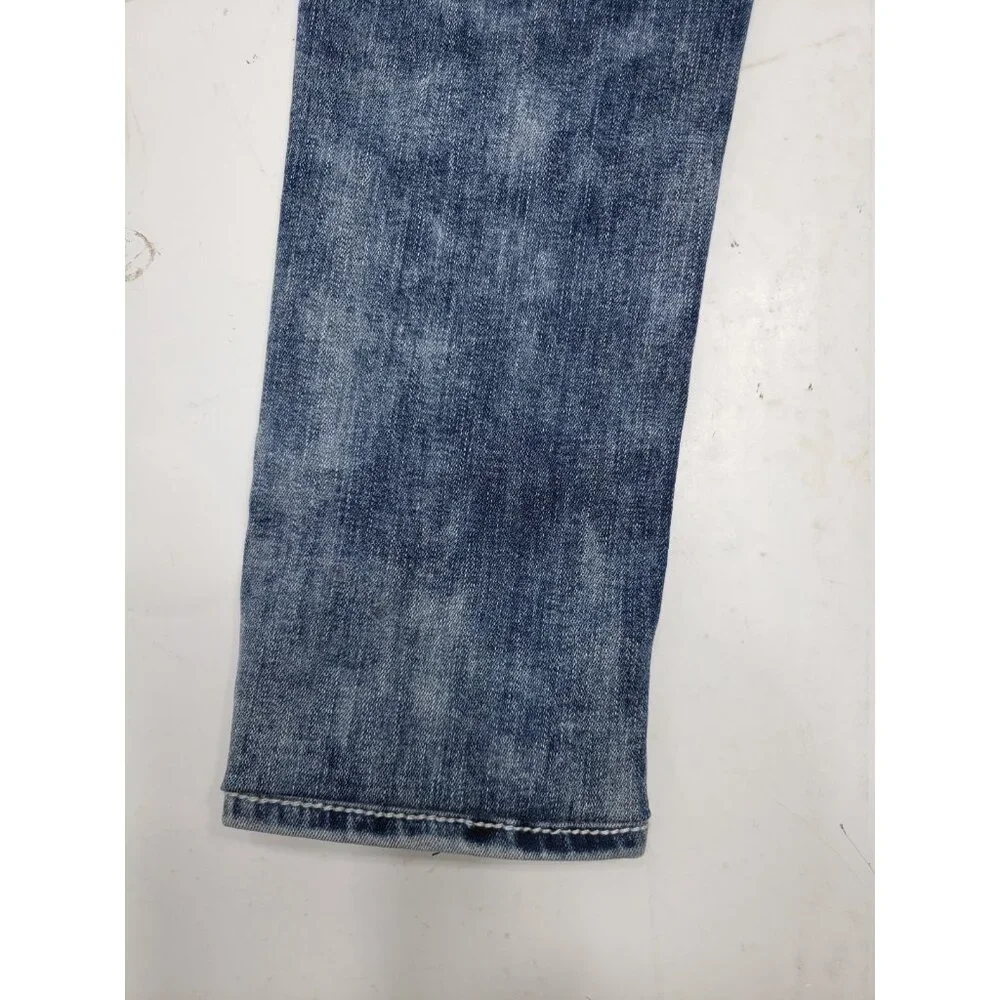 Daytrip Scorpio Skinny Jeans Size 26R Medium Wash Whiskers Skinny Re Owned